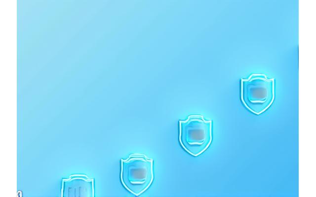 Badges for Windows 7, 8, 10, and 11, indicating full compatibility, surrounded by shields representing security.